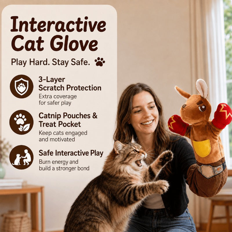 Three Layer Protective Cat Glove
