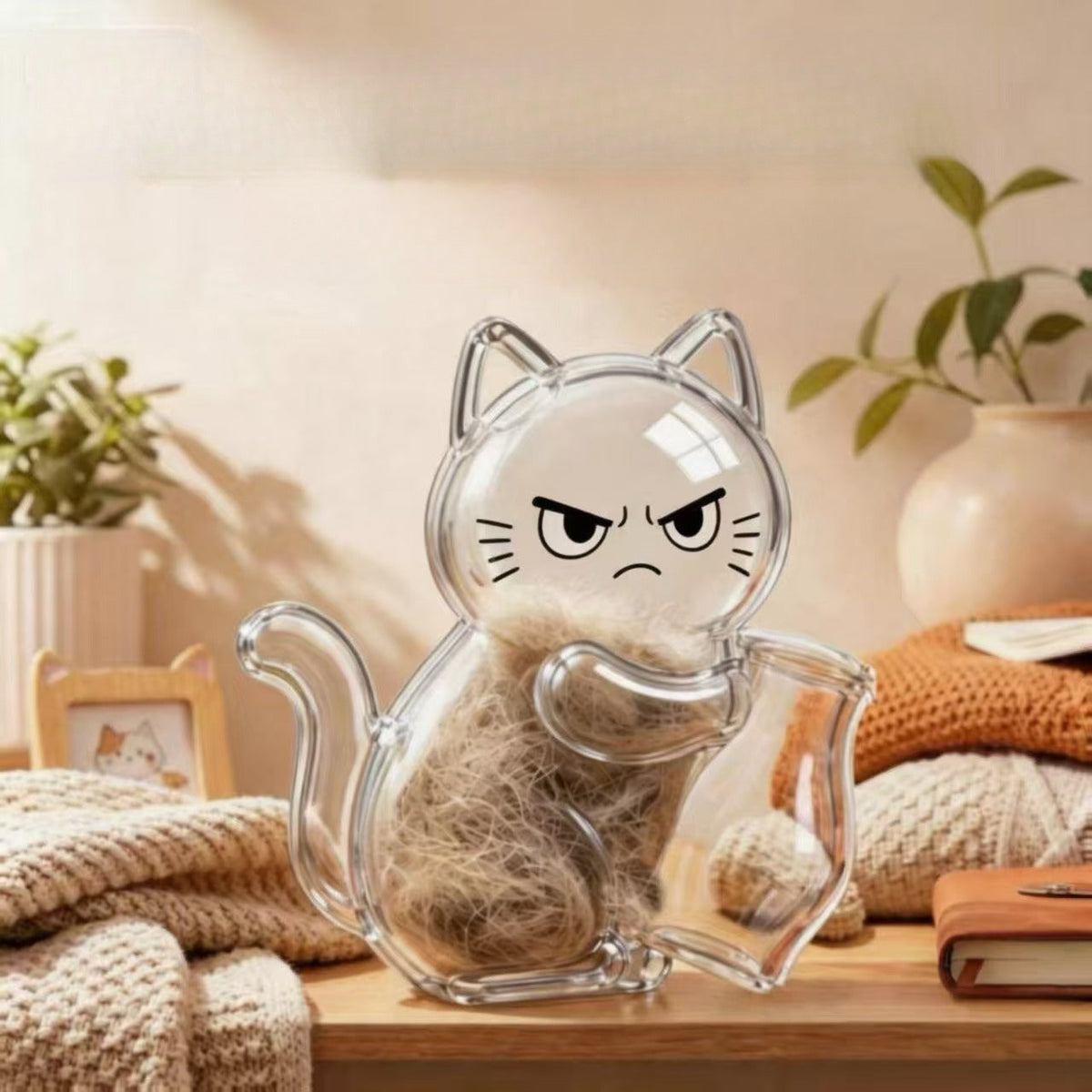 Transparent Pet Fur Keepsake