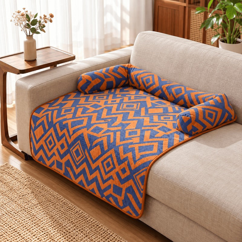Anti-Slip Sofa Pet  Couch Bed